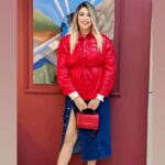 Seda Tosun Instagram - Saç: @orhanyurtsevenkuafor Kırmızı İpekyol Ceket: @yazelgroup