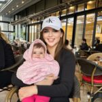 Seda Tosun Instagram - İlk anneler günüm 🥰🩷🎀👶🍼maşallah 🧿 🧿 🧿