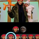 Seema Jaswal Instagram - Thanks @googleuk #Pixel8Pro 🩵 If you’ve ever taken a photo with a little one, you will totally relate to this. A few weeks ago we went to Budapest on a family holiday and took our 8 month daughter to visit the Christmas Markets. We had the most magical time and experienced lots of firsts….including Ava seeing her first ever Christmas Tree. We took a few photos in front of the tree (and in front of a queue of people also waiting to take theirs) on the iconic Fashion Street in the centre of Budapest … no pressure! With the distraction of balloons and baubles, we finally got a smile and guess who closed their eyes 🙋🏽‍♀️🤦🏽‍♀️ Thank you ‘Best Take*’ … you saved me from having to re-queue over and over again to get the best pic! #AD *Requires Google Photos app. May not work on all images. Takes 5-7 consecutive photos within 10 seconds. Works on photos with 2 to 5 people. Will not work in low light or with pets. #googleuk