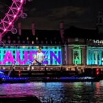 Seema Jaswal Instagram - AD. Last night, @suredeodorantuk invited me to County Hall to witness their projection of Lioness @laurennjjames onto one of London’s iconic landmarks. It was both beautiful and inspiring to see especially against such a stunning backdrop✨ As a sponsor of the @fifawomensworldcup , Sure is committed to supporting and celebrating women’s football, nonstop. ⚽💪 Whatever happens on the pitch this summer, Sure is proud to champion women’s football and hopes to help inspire the next generation of footballers. I’m so glad that I got to bring my girl down with me and am incredibly proud that she will grow up in a world seeing women in sport being celebrated like this 🥰👍 Go on Lionesses! #Sure #SureNonstopProtection #fifawwc