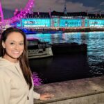 Seema Jaswal Instagram - AD. Last night, @suredeodorantuk invited me to County Hall to witness their projection of Lioness @laurennjjames onto one of London’s iconic landmarks. It was both beautiful and inspiring to see especially against such a stunning backdrop✨ As a sponsor of the @fifawomensworldcup , Sure is committed to supporting and celebrating women’s football, nonstop. ⚽💪 Whatever happens on the pitch this summer, Sure is proud to champion women’s football and hopes to help inspire the next generation of footballers. I’m so glad that I got to bring my girl down with me and am incredibly proud that she will grow up in a world seeing women in sport being celebrated like this 🥰👍 Go on Lionesses! #Sure #SureNonstopProtection #fifawwc