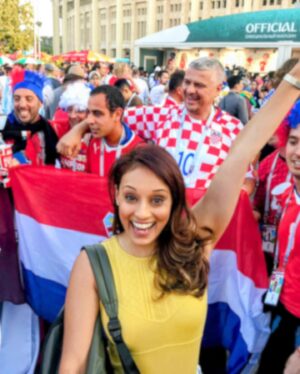 Seema Jaswal Instagram - AD Keeping my favourite football memories alive with photo unblur* and Pixel.

From Sydney to Sunderland…@lionesses we go again! Really looking forward to hosting their first match back on home soil after reaching the final of the Women’s World Cup 33 days ago.

The Summer of 2023 was one to remember and watching the final with my baby girl was so special. They have made every girl believe that this game also belongs to them and that football is theirs to enjoy on and off the pitch! 
Thank you @lionesses for paving the way for the next generation. 

As a broadcaster I feel very lucky to witness so many great sporting moments. This Summer I presented my fourth World Cup. 

From the Under 17 World Cup in India, to Russia 2018, Qatar 2022 and finally the Women’s World Cup in 2023 I have special memories that will stay with me forever.

I’m thankful to @googleuk for keeping some of my favourite World Cup memories alive by using the photo unblur tool on the Google Pixel 7 Pro! 

Moral of the story; there’s no point in being Pitchside without Pixel! 

* Requires Google photos app. May not work on all image elements.

#TeamPixel