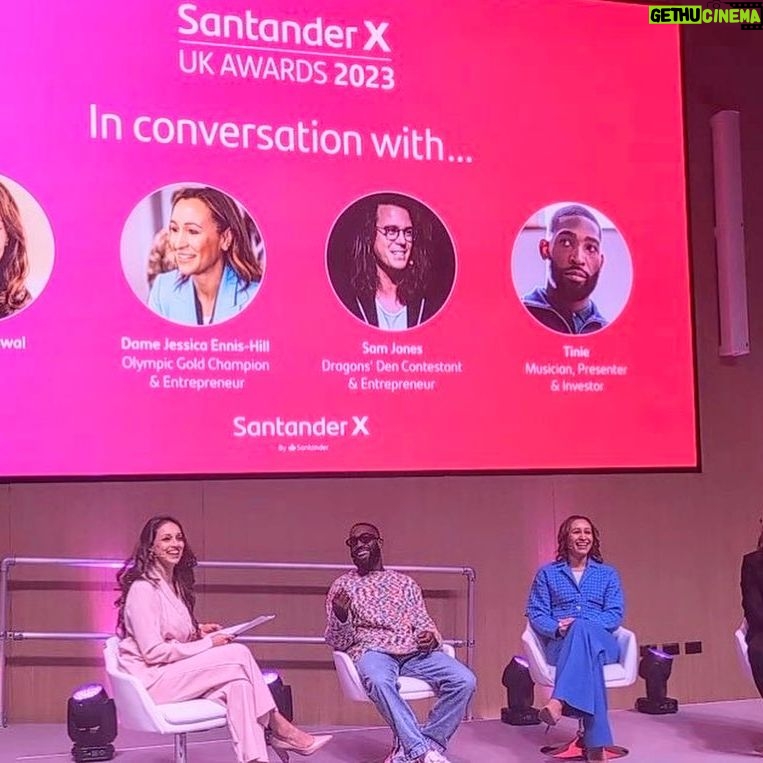 Seema Jaswal Instagram - Informed, impressed and inspired! Another fabulous day hosting the Santander X Awards 2023. Privileged to host this for the third time and I was once again blown away by the 12 pitches that were delivered, the bar continues to be raised every year! To all of the finalists involved, and of course the winners, a massive congratulations. I look forward to seeing where you all go from here. My advice would be to use this platform and the network you’ve built to push your business on to the next level. This is where the hard work really starts. If anyone doubts how far you can go, go so far that you can’t hear them any more! 💛 It was a pleasure to work with such a fabulous panel of judges. William Vereker, Mike Regnier, @jessicaennishill @tiniegram Sam Jones, Megan Hale and Zeke Steer. I certainly didn’t envy their job of having to pick the winners. Thank you to the team at @santanderuk and @leaguemanagersassociation for having me. @santander.global #entrepreneur #business #startup #entrepreneurlife #unicorns #santander #sxuk23