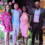 Seema Jaswal Instagram - #outout with @itvfootball with my own take on the red dress emoji 💃🏽 Reunited for the Womens Football World Cup and I can’t wait! On your TV this morning at 10:30am France 🇫🇷 v Jamaica 🇯🇲 See you there 💛 @fifawomensworldcup #throwback #whatiwore #myoutfit #itvfootball #summerparty #wornbysj💫