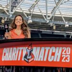 Seema Jaswal Instagram - Sunshine and smiles on the hottest day of the year! All for a very worthy cause. 🙌🏽 ✅ @sidemen FC vrs YouTube All-Stars ✅ £2.5 million raised for charities ✅ 62,000 in attendance Thanks for having me 💛#sidemencharitymatch