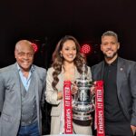 Seema Jaswal Instagram – 80 teams, 40 ties, all roads lead to Wembley!

I’m delighted to be hosting the @emiratesfacup draws once again on @itv this season. 

For the first round draw I had the pleasure of having @paulparkerofficial and @jobimcanuff with me.

Thanks for joining us and 🤞🏽 you got the draw that you wanted! 

Sharing a few #btsedits see you at the next one 💛