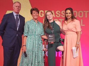 Seema Jaswal Instagram - An inspiring afternoon for all generations 💛

It was an absolute privilege to host the @england Football Grassroots Football Awards 2023. An event that shines a light on the incredible volunteers that help the game we all love so much grow at grassroots level and celebrating the impact it can have on so many aspects of society.

✔️12 inspiring award winners
✔️Legends past and present
✔️England Manager Gareth Southgate 
✔️Sir Geoff Hurst 🎤 Sweet Caroline 
✔️John Barnes taking us back to 1990
✔️Amazing live music with Rockaoke 
✔️Dramatics of the Community Shield
✔️Why can’t all Sundays be like this?!

It’s a great privilege to be involved in the grassroots of the nation’s sport knowing

#grassroots #grassrootsfootball #inspiring #communityshield #football #family