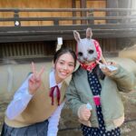 Seira Anzai Instagram - 03.02(Sat) 22:00~ #新空港占拠 8話 実はちびうさちゃんと写真を撮っていました:) 可愛かった〜〜〜〜ぴょんぴょんしてました