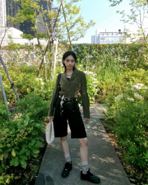 Seira Anzai Instagram - I love clothes from the 80's and 90's.
 #OOTD  #seirastyle