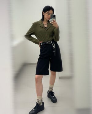 Seira Anzai Instagram - I love clothes from the 80's and 90's.
 #OOTD  #seirastyle