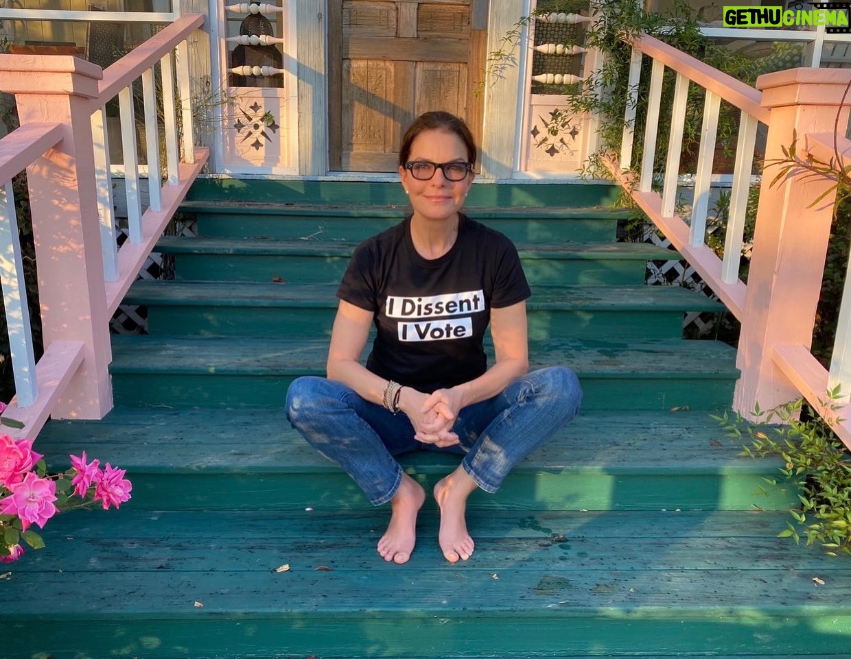 Sela Ward - 3.1K Likes - Let's all make sure to get out and vote by November 3rd. Let your voice be heard! It is vital that we support constitutional equality for all because it shouldn't be just a dream—it is a right. 100% of the proceeds from this t-shirt supports @eracoalition for Women’s Equality, which fights for all of those most impacted by systemic inequalities. LINK IN MY BIO! #Dissent #Vote #RBG #ERANOW