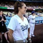 Seniesa Estrada Instagram – Was just a kid from the hood with a dream to throw out the first pitch one day. ⚾️

My mom worked 2 jobs when I was a kid, Dodgers stadium was her second job. She worked field level concession stand for 13 seasons. 

Dodgers stadium is home. Dodgers are part of my childhood. Proud to be born & raised in LA. 

Thank you @dodgers for this moment and thank you Los Angeles! 💙 @toprank 

📸 @janinegarcia