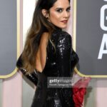 Sepideh Moafi Instagram - Last night the @appletvplus Black Bird family reunited to celebrate our Golden Globe nomination for best limited series, as well best performance nomination for @taron.egerton & a win for @paulwhausergram, one of the most humble, talented & deserving people on this planet. I looked around our massively talented table. I look a few tables over & I see Steven Spielberg & Angela Basset & so many others I’ve grown up admiring. How did this happen? These moments of celebration come after years and years of hard work & never giving up through life & career challenges, sure, but I never fool myself into thinking I’m more special than anyone else out there who’s just as hard working & talented & perseveres no matter what. I often ask myself, why me? So many of my parents’ closest friends and family were murdered by the Islamic Republic. In 1984 my parents were forced to flee Iran. They spent years with my sister moving from refugee camp to refugee camp all over Turkey & Germany. I was born in one of those camps in Germany. We were finally able to come to the U.S. & build a home that resembled home, but never fully felt like home. Moments where I feel undeserving or ask why me I hear my mothers voice: “don’t ask why, just say thank you.” Please look at the last slides for the story behind the dress. 🙏🏽✨ Art is resistance & resistance is Art. TEAM 🙏🏽❤️‍🔥 👗 @amirtaghicollection 🎨 @hausofmilad 💇🏽‍♀️ @rena.calhoun 💄 @danadelaney 👠 @jimmychoo 💍 @rahaminovdiamonds 💎 @neillane 💆🏽‍♀️ @kikiyurskin @detoxbyrebecca 💅🏼 @sima.nail.artist Styling @kevinmichaelericson All 📸 via @gettyimages 🙏🏽 @goldenglobes 🙏🏽🌹 to @amandajpel @rscapellan & @teamid