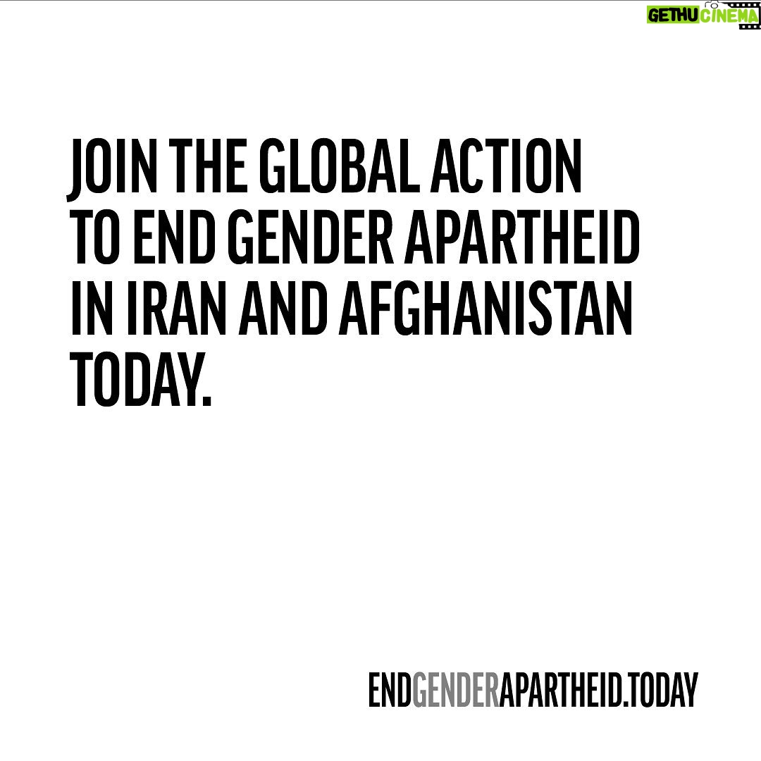 Sepideh Moafi Instagram - I stand by the women & girls of Afghanistan & Iran and demand that we interpret & expand the legal definition of apartheid to include gender under international laws. Join me - link in bio ✊🏽EndGenderApartheid.Today #EndGenderApartheid #InternationalWomensDay