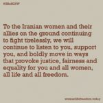 Sepideh Moafi Instagram - The Islamic Republic is no longer serving on the Commission on the Status of Women. ✅ Thank you to all of the tireless human rights organizations, lawyers, advocates, & to every single person who devoted their time & energy to make this a reality. #IRIoffCSW