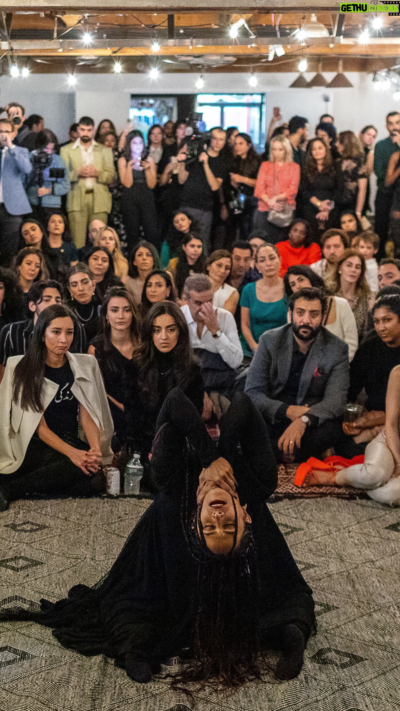 Sepideh Moafi Instagram - Thank you for being part of an ineffable evening that started as a seed of an idea in my mind to galvanize through art, & sprouted into a forest of love, power, & healing. Our revolution started as a seed of an idea that is sprouting into a new landscape of irrevocable change & freedom. 🙏🏽 to every single person who helped make this a reality. Dec. 3rd, 2022: the program began w/singing as Nika Shakarami’s voice offsfage as rugs were rolled out, so audience could sit & feel like they were in their mamajoons home. Next, we sang Baraye, our voices a sonic solidarity. @kosarabbasiofficial mesmerized us with a volcanic dance performance that ended w/chants of “woman life freedom!”. @yassalizadeh brought the poems of Shamloo, Farrokhzad, Esghi, Moshiri to life w/pure grace & elegance as @hausofmilad awed us with an immaculate, improvised painting. @faredshafinury’s transcendent performance simultaneously stopped time & carried us through time—indescribable iridescence. @laylakhoshnoudi & @avalalezarzadeh ( 🙋🏽♀️) read the testimonials I had asked some girls at the forefront of this revolution in Iran sent for us to hear their voices & calls. Layla & Ava read them w/raw, palpable truth. Roya & Ladan Boroumand are icons in the human rights world, & personal heroes. They’ve devoted their lives to others & risked their lives to reveal truth in pursuit of justice. They each spoke from their hearts about @iranrights & their relationship to the work. Many heroes from ABC were there w/many whose cases they’ve worked on in the audience. This was about Iran, about freedom, & a tribute to all of the tireless human rights workers & orgs who‘ve been doing this for decades, who rarely get the attention & praise they deserve. They are the real celebrities in my eyes. ALL proceeds went to A.B.C. to continue their crucial HR work in Iran. I hope everyone who was a part of this, online or in the flesh, felt recharged, empowered, & inspired to act. Action steps in bio. Baraye Azadi. Baraye Iran. 🙏🏽 @chefnasrinlove @maysarawinery @backhomebeer @mcbridesisters for delicious food/drink. 🙏🏽space @chelseamarketny @eatoffbeat 🙏🏽 @hushi @monaassemi @wray art I got to wear.