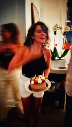 Sepideh Moafi Instagram - “‪I want to taste & glory in each day, & never be afraid to experience pain or stop questioning & criticizing life & take the easy way out. To learn & think; to think & live; to live & learn: this always, with new insight, new understanding, & new love.” ‬— Sylvia Plath

A week late but a big, juicy thank you for all of the birthday love via calls, messages, hugs, tags. My heart is flooded with gratitude (no pun intended— #iykyk ) And thank you to my beloved friends who dropped everything last minute to come have a dance party with me on a Monday night. This has been one of the most surprising, challenging, humbling years of my life for many reasons, but it has only deepened my commitment to love with abandon, to listen and truly hear, to give without expectation, to see beyond what is tangible, and to live in a way so that when the day comes, I’m proud to die. 

Here’s to another year to drink from infinity. Cheers.