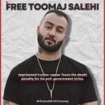 Sepideh Moafi Instagram – Iranian dissident rapper #ToomajSalehi was detained by the Islamic Republic, tortured and held in solitary confinement since November 2022 and is facing the death penalty. He is a hero who needs our voices. Visit @middleeastmatters and click the link in the bio to help #FreeToomaj #FreeThemAll
#FreeToomajSalehi