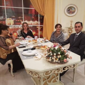 Seray Gözler Instagram - Bakü'de  AZ.TV "Melahat'lı Konuklar" programı...