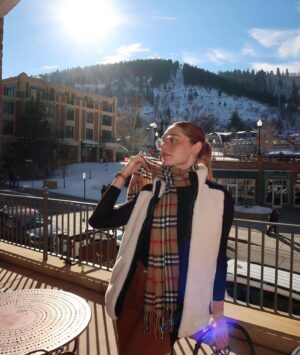 Serena Laurel Instagram - lift. gondola. club another club. NO sleep! #sundancefilmfestival