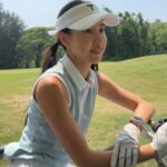 Serena Fang Instagram - 評審們 給過？ 🍏🫧💫 🦖 #golf