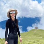 Serena Fang Instagram - 永遠去不膩的合歡北 藍天白雲清澈的陽光 感謝山神的照顧 每次都用大景招待我們 好多山都已經二三刷了 但朋友約我還是會興奮的答應 好奇問"爬ㄧ樣的山不無聊嗎？ " 不會呀 重點是跟誰去爬😊 #94183 #還是山上好 #原圖直出 #闖關兩次沒爬成西峰的我們