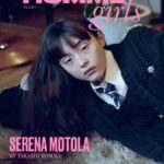 Serena Motola Instagram - HOMMEgirls❣️ thank you for having me! Photography @seeing_itself Styling @shun_watanabe Makeup @harukadebeau Hair @takayukishibata Casting @shun_watanabe Production Nanami Tashiro Editor in chief @thakornwong Creative director @jenbrillbrill Art direction @rosfok @sunnyinthepark