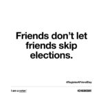 Serinda Swan Instagram – Friends don’t let friends skip elections!!! 🫵🏼😊
Text FRIENDS to 26797 to make sure you are registered to vote and make sure your friends are too. A reminder from a friend can make them 2x more likely to vote. #registerafriendday @iamavoter @headcountorg
Please tag @iamavoter @headcountorg