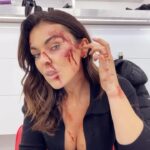 Serinda Swan Instagram - Always the professional on set. Thank you to Alex my amazing Makeup Artist on REACHER for putting up with my weirdo ass. A little BTS of all of Dixons wounds #reacher #dixon @reacherprimevideo @primevideo