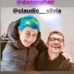 Serra Yılmaz Instagram - Eccolo il mago dei miei capelli… Evet işte saçlarımın sihirbazı… #dominahair #dominagram #claudiobarbettisilviabruni @dominahair @claudiobarbetti_silviabruni