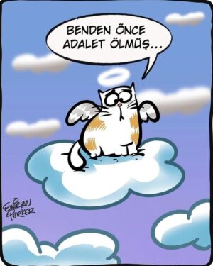 Sevil Uyar Instagram - @emirhanperker #cartonist Erosum🥲 İlahi adalet var unutuyorlar ama…! #erosicinadalet #ibrahimkeloglantutuklansın