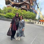 Shabana Azmi Instagram - At High Line in #Manhattan with my close friend #Ketki Parikh