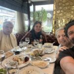 Shabana Azmi Instagram - Lebanese food in London !!!