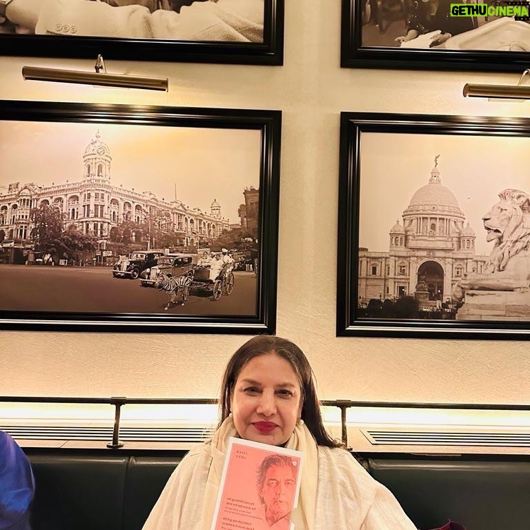 Shabana Azmi Instagram - Delighted to be served a delicious meal @chourangilnd. Thank you so much. Both good and service were wonderful. @sangeetadatta25 🙏