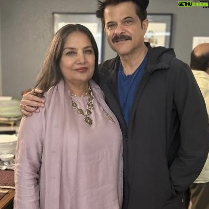 Shabana Azmi - 3.5K Likes - With my dear friend @anilskapoor