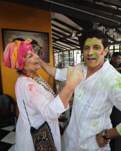 Shabana Azmi Instagram - Holi and JK