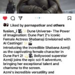 Shabana Azmi Instagram -