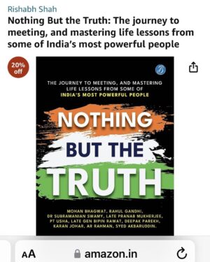 Shabana Azmi Instagram - Recommended . Congratulations #Rishabh Shah .Proceeds from the book will go to the Foundation that supports I.I.M.U.N.