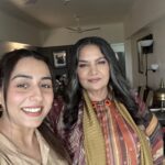 Shabana Azmi Instagram - @afreenmakeupandhair thank you so much for the delicious khichda yesterday. I was deeply touched that you also gave a box to the wefast person who delivered it .That was so sensitive