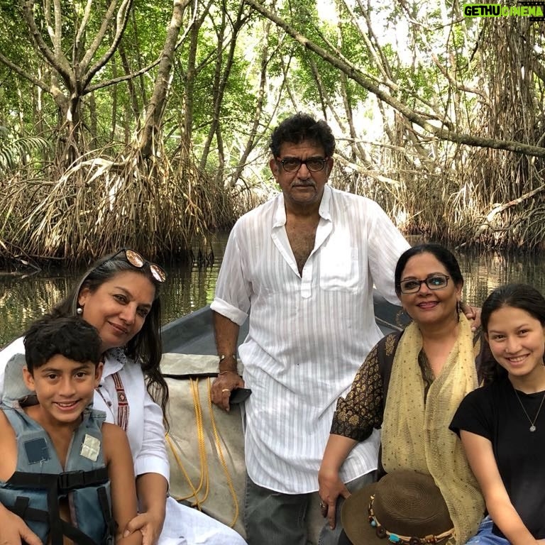 Shabana Azmi - 3.3K Likes - On a super trip to Srilanka with Baba Tanvi Meghna Viraaj a couple of years ago