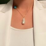 Shahad Hasan Instagram - First collection @turquoisejewelry1 نزل أول كولكش وصار متوفر 😍#turquoisejewelry #gold #pearl