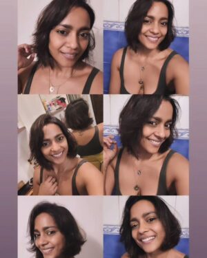 Shahana Goswami Instagram - *NEWNESS* They say changing your hairstyle is a kind of reset to your life and energy and I have always been a great believer of that.. 

Looking forward  to discovering and being this new me. 

Couldn't do it without @zidosalon and my darling @zingranwon ❤️❤️❤️❤️