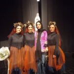 Shahrzad Kamalzadeh Instagram - نمایش خدایان کهن #شهرزاد_کمال_زاده #هنر#فرهنگ#اصالت #ایران #ارمنستان #صلح#آرامش#دوستی @beaina.mahmoudi ❤️😍 @mantozigzag👌❤️