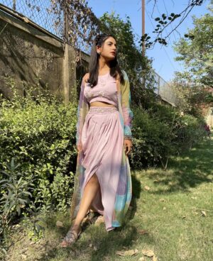 Shaily Priya Instagram - 💜💜
Wearing- @ragavijaipur

#outfit #styling #collaboration #purple #co-ords #instapost #picoftheday