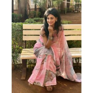Shaily Priya Instagram - Pink blossom 💖💖

Wearing @ragavijaipur