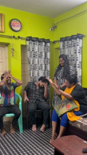 Shakeela Instagram - Tirupathi la tha Kalyanaammm😅✨

#shakila #goundmanicomedy #comedy #tamilactress