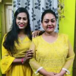 Shakeela Instagram – My first daughter thangam ponnu ❤️😍😘