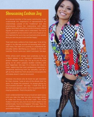 Shalita Grant Instagram - Tagg - you’re it 💋💋💋
.
It is truly an honor to be the featured @Taggmagazine #PrideIssue Cover Girl 🥰🥰🥰
.
This years Pride feels way more precious which is why we should celebrate hard and out loud! Honored to have @jagatt as my partner in love and life 😘🥰 (and petty crime 😜)
.
Cover:
Hair/Makeup/Photo - @beautybyerick 
.
Other photogs:
 @elenabiggie 
@davidcutrano 
.
Hair/makeup : Elena Gharbigi
@swaness 
.
What are some of your favorite photos? 😘

.
#pride2022 #lesbianpride #lesbianvisibility #younetflix #loveislove #blackentrepreneurs #blacklesbians #lesbiansofinstagram #femmelesbian #femmesofinstagram