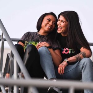 Shalita Grant Instagram - ✨Happy #Sungay✨
.
New Love, New Era 💋
.
Read about our love story on @theadvocatemag 
.
Grateful for your love @jagatt 😘
.
Photo: @jameslawphoto 
Makeup: @beautybyerick 
Hair: @machinedarine 
.
#lifeafterdivorce #itgetsbetter #gaygirlsofinstagram #wmma #bellator #ufc #xfc #younetflix #searchpartymax #lesbianvisibility #happilyeverafter