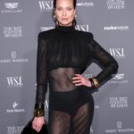 Shalom Harlow Instagram - ✨Truly a pleasure to celebrate Anthony Vaccarello and his exceptional achievements in fashion and all the other creative cultural contributors at the Wall Street Journal Innovator Awards last night. Thank you @kristina_oneill and @magnus_berger for a beautifully inspired evening @anthonyvaccarello @ysl @emmanueltomasini @wsjmag @wsj @kristina_oneill @magnus_berger GLAM @romyglow @kevinryanhair 📸 @conrad.bischoff #wsjinnovators #moma
